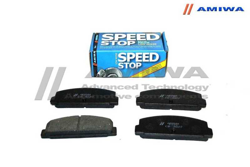 Колодки колодки тормозные дисковые задние <b>AMIWA CD3027</b> - изображение
