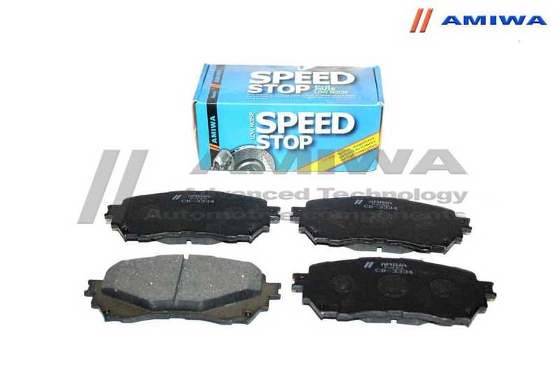 Колодки тормозные дисковые передние <b>AMIWA CD3334</b> - изображение