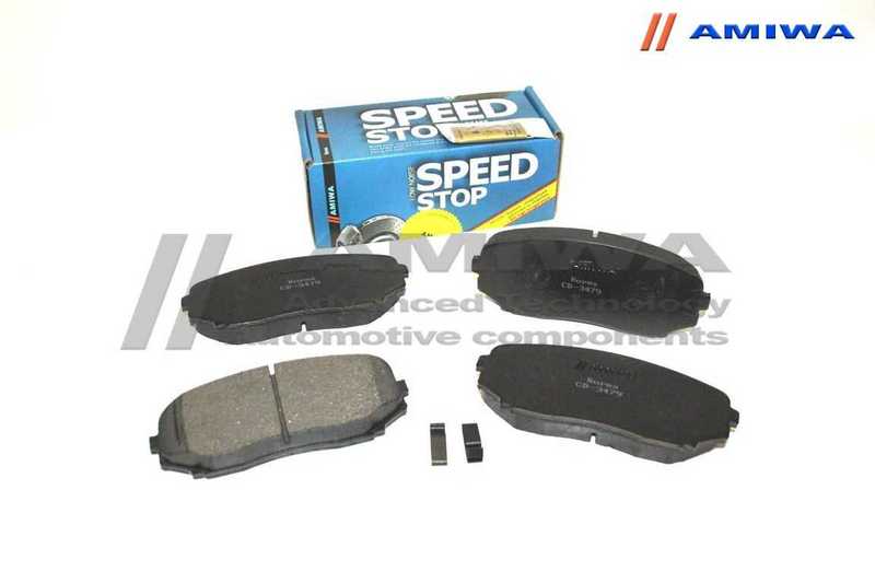 Колодки тормозные <b>AMIWA CD3479</b> - изображение