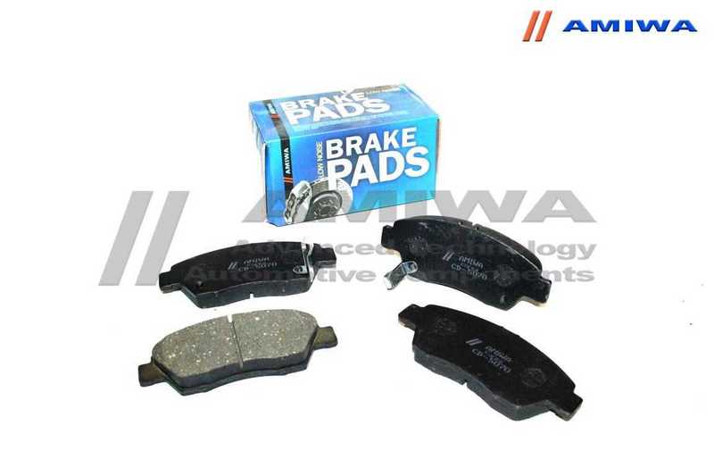 Колодки тормозные дисковые передние <b>AMIWA CD5070</b> - изображение Колодки тормозные дисковые передние <b>AMIWA CD5070</b> - изображение