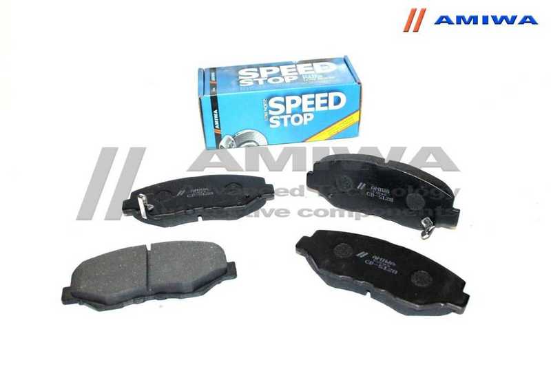 Колодки тормозные дисковые передние <b>AMIWA CD5128</b> - изображение Колодки тормозные дисковые передние <b>AMIWA CD5128</b> - изображение