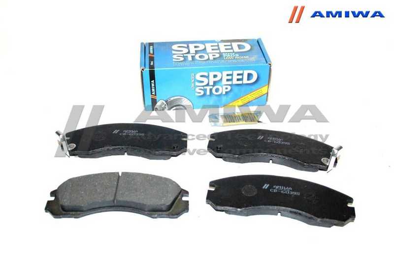 Колодки тормозные дисковые передние <b>AMIWA CD6039S</b> - изображение Колодки тормозные дисковые передние <b>AMIWA CD6039S</b> - изображение
