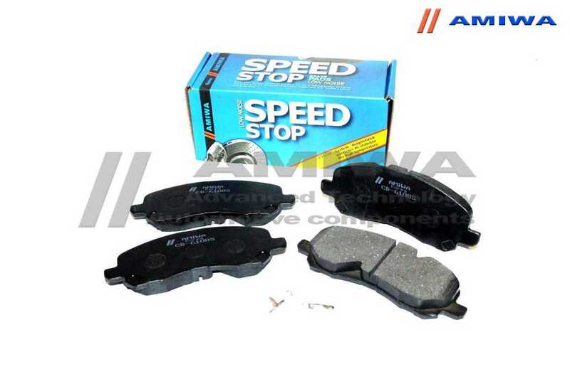 Колодки колодки тормозные дисковые передние <b>AMIWA CD6108S</b> - изображение