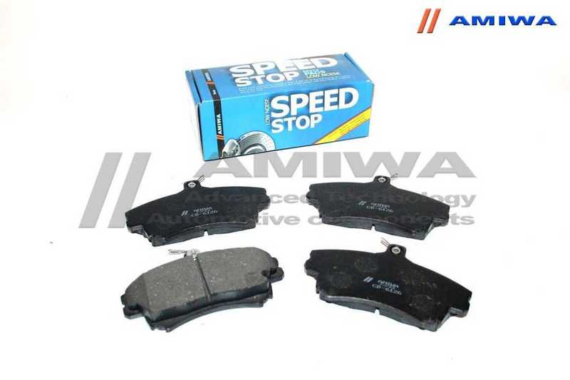 Колодки тормозные дисковые передние <b>AMIWA CD6126</b> - изображение