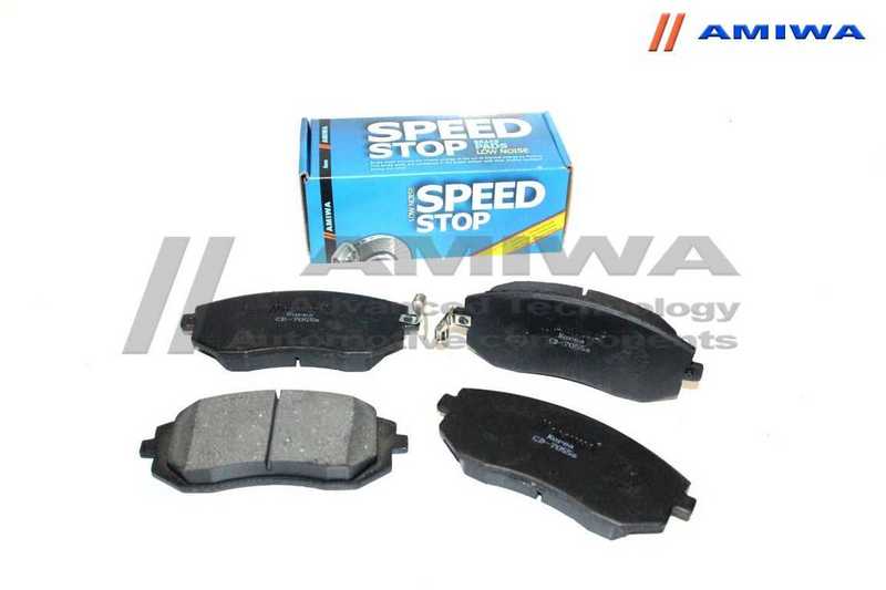 Колодки колодки тормозные дисковые передние <b>AMIWA CD7055S</b> - изображение