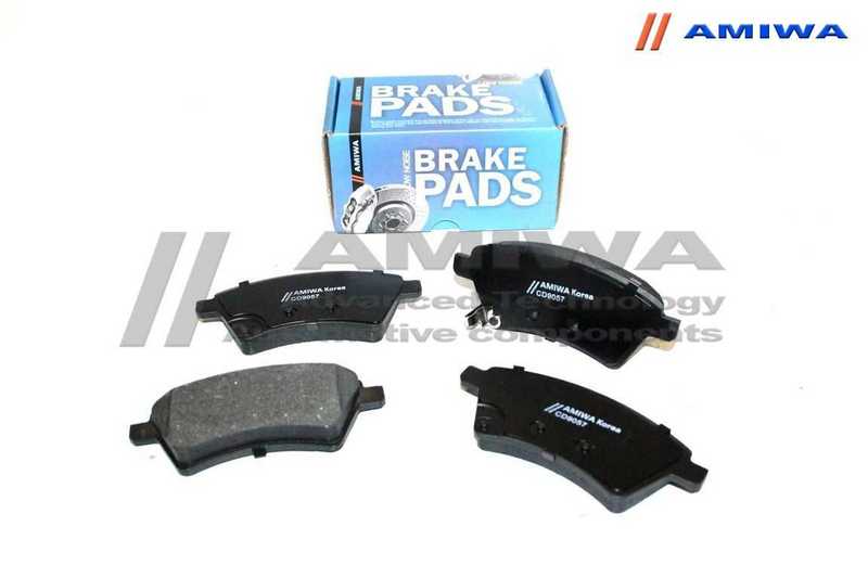 Колодки дисковые <b>AMIWA CD9057</b> - изображение