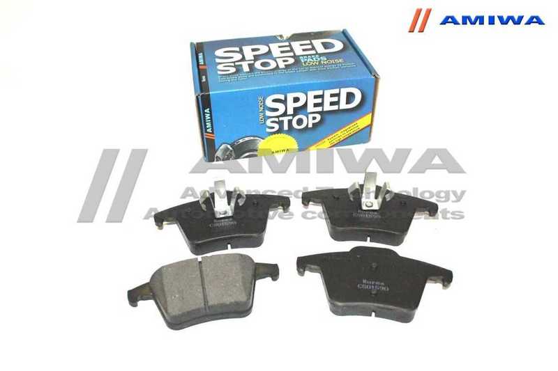 Колодки тормозные дисковые задние <b>AMIWA CS01590</b> - изображение