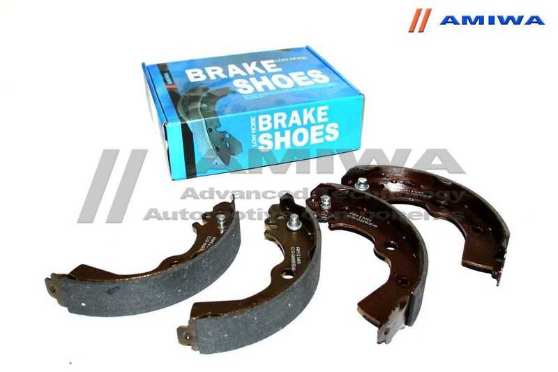 Колодки тормозные барабанные задние <b>AMIWA CS08556</b> - изображение Колодки тормозные барабанные задние <b>AMIWA CS08556</b> - изображение