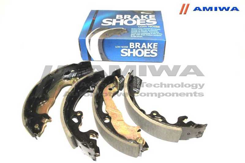 Колодки тормозные барабанные задние <b>AMIWA CS08636</b> - изображение Колодки тормозные барабанные задние <b>AMIWA CS08636</b> - изображение