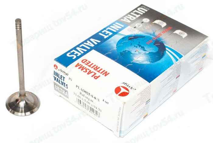 Клапаны ГРМ Lada Vesta, X-Ray 16V 1.8 впуск (азотированные) (4шт) <b>AMP PLAD025-S-0-N</b> - изображение