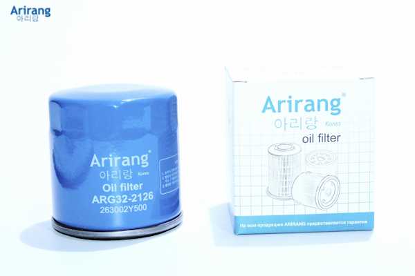 Фильтр маслянный263002Y500ARG32-2126 <b>ARIRANG ARG322126</b> - изображение Фильтр маслянный263002Y500ARG32-2126 <b>ARIRANG ARG322126</b> - изображение