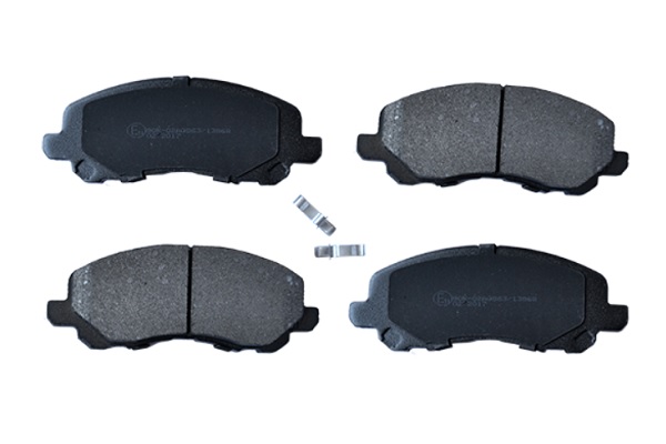 Колодки тормозные передние MITSUBISHI LANCER <b>ASAM 55383</b> - изображение