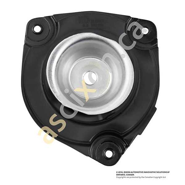 Опора амортизатора левая 54321-9U01A Nissan Note (E11), Tiida (05-) <b>A.S.DIXON AS14BS6030</b> - изображение 1