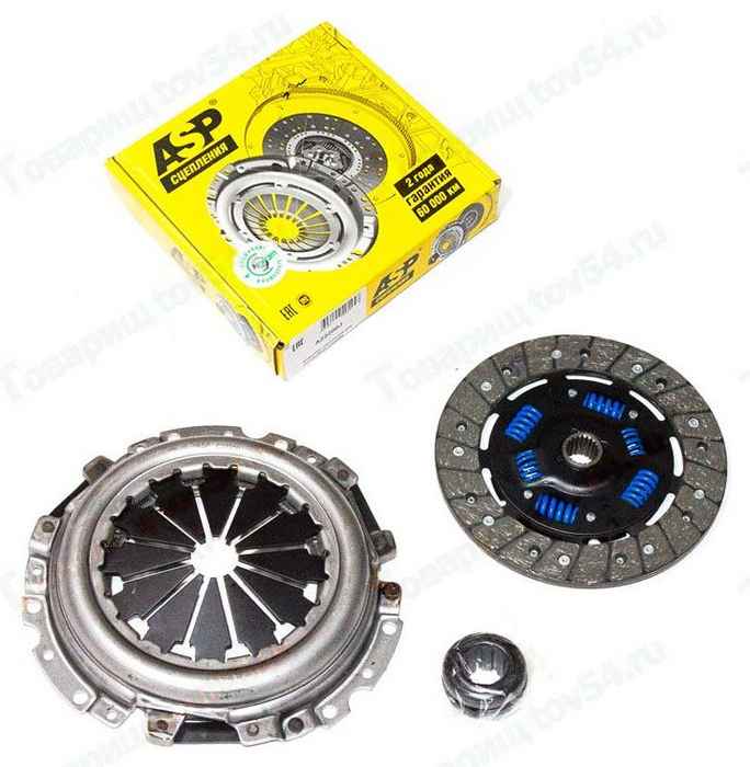 Сцепление ВАЗ 2190 Гранта, Vesta, X-Ray тросовый привод в сборе <b>ASP A22200J</b> - изображение