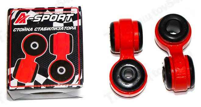 Стойка стабилизатора ВАЗ 1118 Калина, 2170 Приора (2 шт) <b>A-sport РК164</b> - изображение