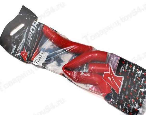 Патрубок радиатора ВАЗ 21082 (4шт) <b>A-sport РК185</b> - изображение