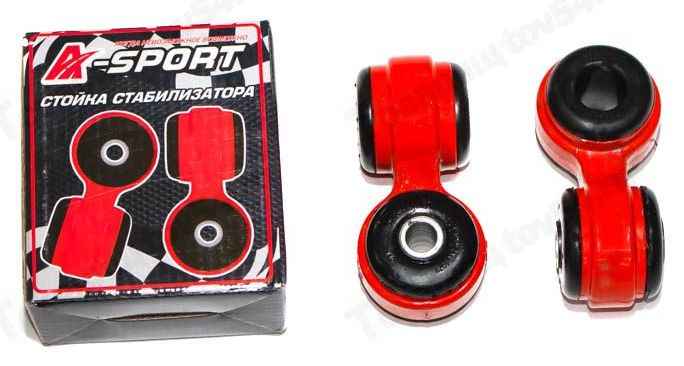 Стойка стабилизатора ВАЗ 2110 (2шт) <b>A-sport РК80</b> - изображение