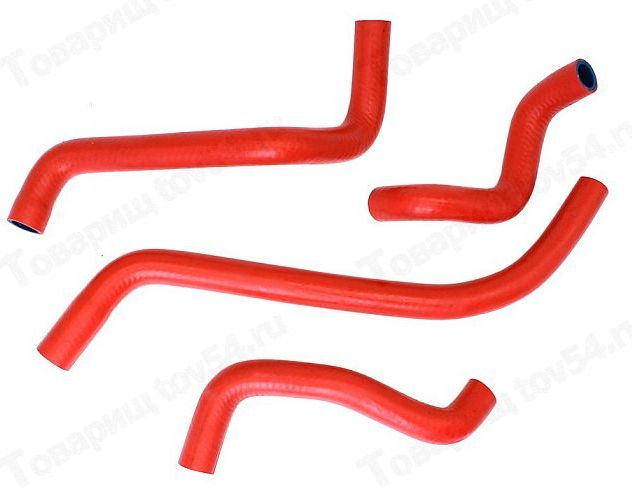 Патрубок печки ВАЗ 21082 инж. (4шт) <b>A-sport РК87</b> - изображение