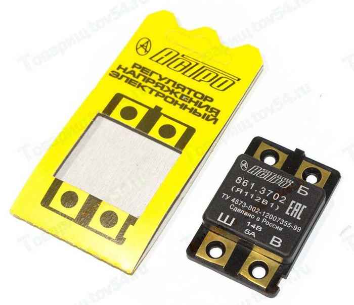 Реле зарядки ВАЗ 2105, 2107 <b>АСТРО 861.3702</b> - изображение