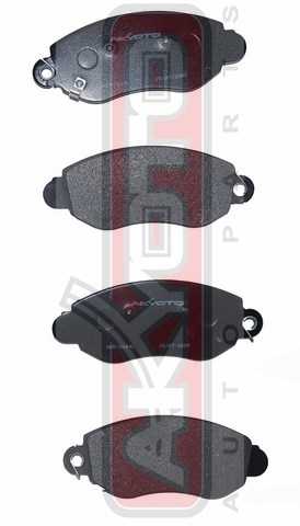 Колодки тормозные передние дисковые <b>ASVA AKD0164</b> - изображение 1