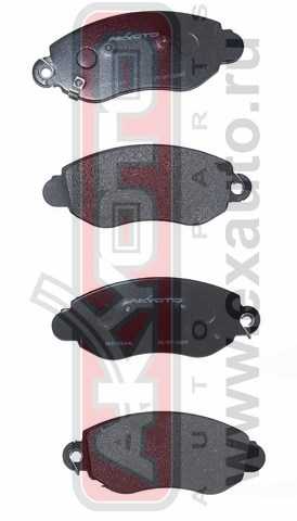 Колодки тормозные передние дисковые <b>ASVA AKD0164</b> - изображение Колодки тормозные передние дисковые <b>ASVA AKD0164</b> - изображение