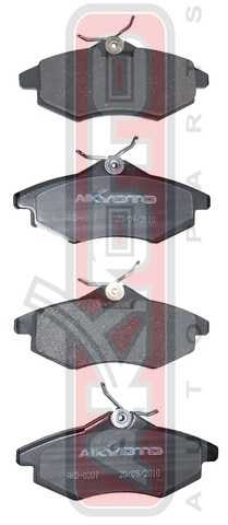 Клодки тормозные дисковые передние <b>ASVA AKD0207</b> - изображение 1