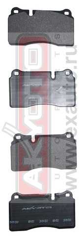 Колодки тормозные дисковые задние <b>ASVA AKD0531</b> - изображение Колодки тормозные дисковые задние <b>ASVA AKD0531</b> - изображение