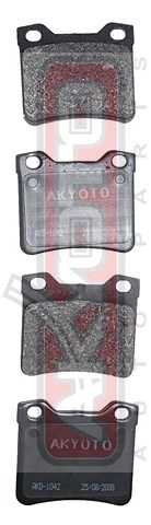 Колодки тормозные дисковые задние <b>ASVA AKD1042</b> - изображение 1