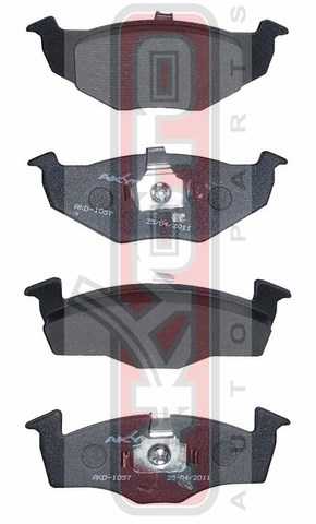 Колодки тормозные передние <b>ASVA AKD1057</b> - изображение 1