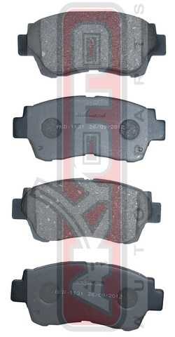 Колодки тормозные дисковые передние <b>ASVA AKD1131</b> - изображение 1