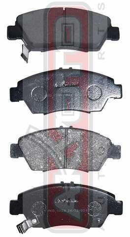 Колодки тормозные дисковые передние <b>ASVA AKD1158</b> - изображение 1