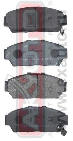 Колодки тормозные дисковые передние <b>ASVA AKD1179</b> - изображение Колодки тормозные дисковые передние <b>ASVA AKD1179</b> - изображение
