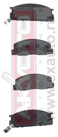 Колодки тормозные дисковые передние <b>ASVA AKD1218</b> - изображение Колодки тормозные дисковые передние <b>ASVA AKD1218</b> - изображение