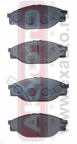 Колодки тормозные дисковые передние <b>ASVA AKD1227</b> - изображение