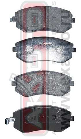 Колодки тормозные дисковые передние <b>ASVA AKD1286</b> - изображение Колодки тормозные дисковые передние <b>ASVA AKD1286</b> - изображение