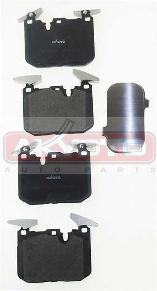Колодки тормозные <b>ASVA AKD19109</b> - изображение