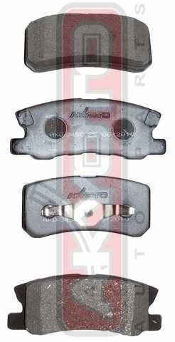 Колодки тормозные дисковые задние <b>ASVA AKD3450</b> - изображение 1