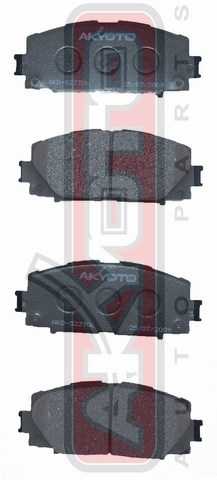 Колодки тормозные дисковые передние <b>ASVA AKD52270</b> - изображение 1