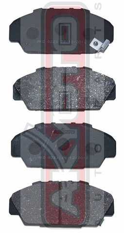 Колодки тормозные дисковые передние <b>ASVA AKD8223</b> - изображение 1