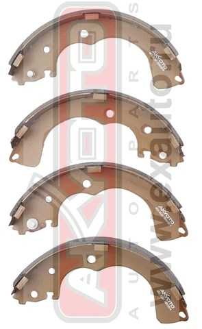 Колодки тормозные барабанные задние <b>ASVA AKS05201</b> - изображение