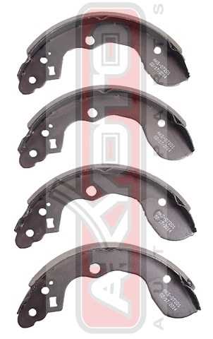 Колодки тормозные барабанные задние <b>ASVA AKS07201</b> - изображение 1