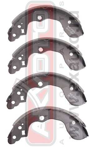 Колодки тормозные барабанные задние <b>ASVA AKS07201</b> - изображение
