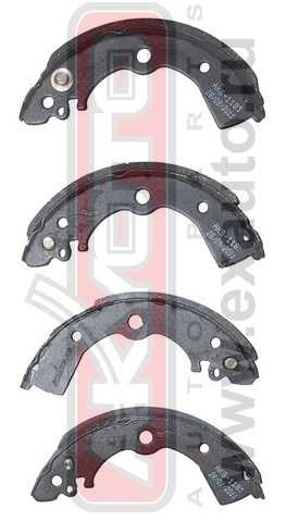 Колодки тормозные барабанные задние <b>ASVA AKS1185</b> - изображение Колодки тормозные барабанные задние <b>ASVA AKS1185</b> - изображение