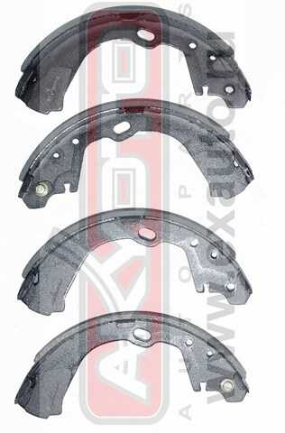 Колодки тормозные барабанные задние <b>ASVA AKS1193</b> - изображение
