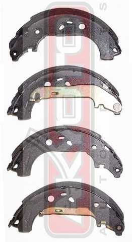Колодки тормозные барабанные задние <b>ASVA AKS2007</b> - изображение 1
