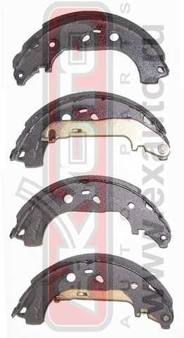 Колодки тормозные барабанные задние <b>ASVA AKS2007</b> - изображение Колодки тормозные барабанные задние <b>ASVA AKS2007</b> - изображение
