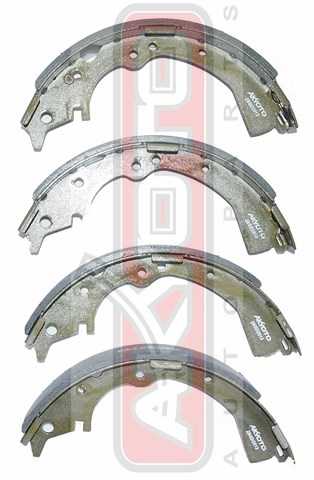 Колодки тормозные барабанные задние <b>ASVA AKS2252</b> - изображение 1