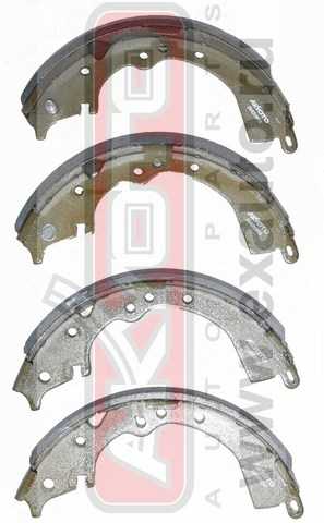 Колодки тормозные барабанные задние <b>ASVA AKS2335</b> - изображение
