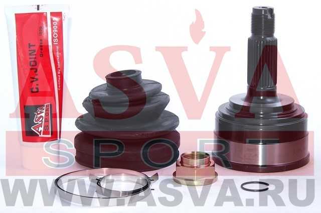 Шрус наружний 32x64x28 (CRV RD1-RD2,INSPARE,SABER UA1/UA2,ODYSSEY RA1/RA2,S-MX RH,STEP WAGON RF1/RF2 [12] <b>ASVA HN33</b> - изображение 2