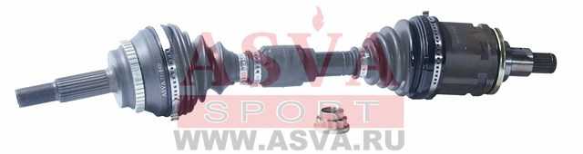 Привод левый 23x610x26 12 <b>ASVA TYR4D</b> - изображение 2